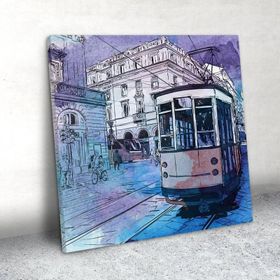 Tabloshop Tramvay Kanvas Tablo