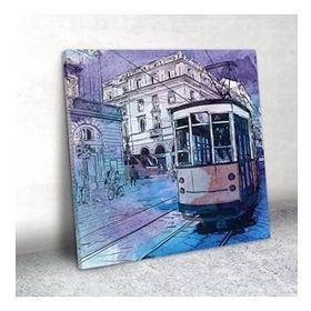 Tabloshop Tramvay Kanvas Tablo
