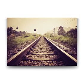 Tabloshop Tren Rayı 60x40 cm Tablo