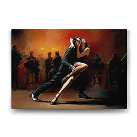 Tabloshop Tutkulu Tango 45x30 cm Tablo