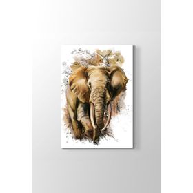 Tabloshop Vahşi Yaşamda Fil 70x100 cm Tablo