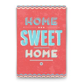 Tabloshop Vektörel Home Sweet Home 40x60 cm Tablo