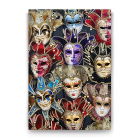 Tabloshop Venedik Maskeleri 40x60 cm Tablo