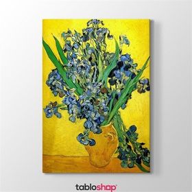 Tabloshop Vincent Van Gogh Les Iris‏ 60x90 cm Tablo