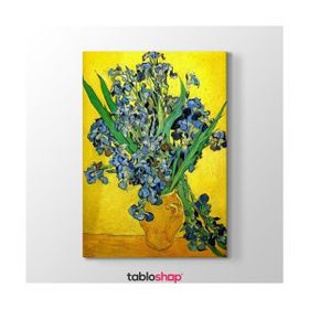 Tabloshop Vincent Van Gogh Les Iris‏ 60x90 cm Tablo
