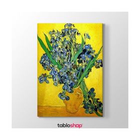 Tabloshop Vincent Van Gogh Les Iris‏ 70x100 cm Tablo