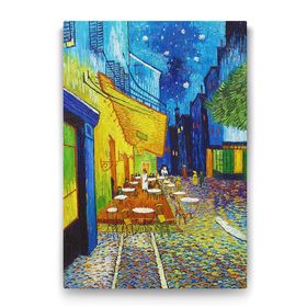 Tabloshop Vincent Van Gogh Terrasse de Cafe 100x140 cm Tablo