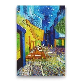 Tabloshop Vincent Van Gogh Terrasse de Cafe 100x140 cm Tablo