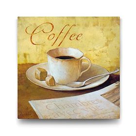 Tabloshop Vintage Kahve 60x60cm Tablosu