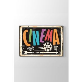 Tabloshop Vintage Sinema 45x30 cm Tablo