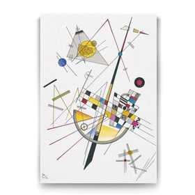 Tabloshop Wassily Kandinsky Delicate Tension 60x90 cm Tablo