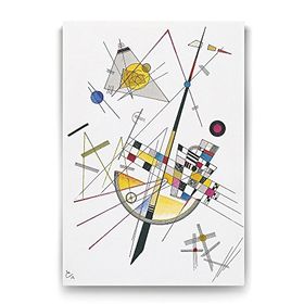 Tabloshop Wassily Kandinsky Delicate Tension 60x90 cm Tablo