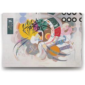 Tabloshop Wassily Kandinsky Dominant Curve 140x100 cm Tablo