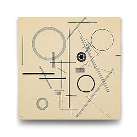 Tabloshop Wassily Kandinsky Ohne Titel 70x70 cm Tablo