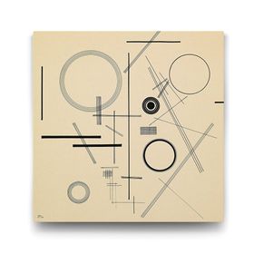 Tabloshop Wassily Kandinsky Ohne Titel 90x90 cm Tablo