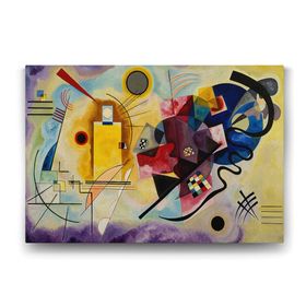 Tabloshop Wassily Kandinsky Y. R. and B. 60x40 cm Tablo