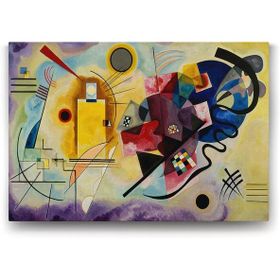 Tabloshop Wassily Kandinsky Y. R. and B. 75x50 cm Tablo