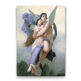 Tabloshop William Adolphe Bouguereau The Abduction of Psyche 40x60 cm Tablo