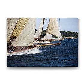 Tabloshop Yelkenli Yarışı 90x60 cm Tablo