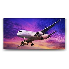 Tabloshop Yolcu Uçağı 160x80 cm Tablo
