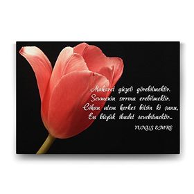 Tabloshop Yunus Emre Sözleri 100x70 cm Tablo