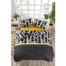 Tabu Home %100 Pamuklu Etnik Çift Kişilik Nevresim Seti