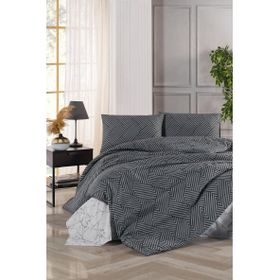 Tabu Home Ütopia Çizgili Takımı Çift Kişilik Nevresim