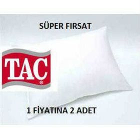 Taç 2 li Boncuk Elyaf Silikon Yastık