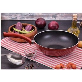 Taç 28 cm Granit Teflon Tek Sap Wok Tava