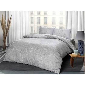 Taç 3464 Ranforce Mirabel Pembe Çift Kişilik Nevresim Takımı