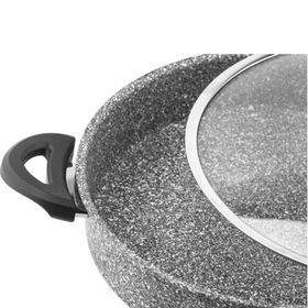 Taç 3464 Ultra Granit Basık 22 cm Tencere Seti