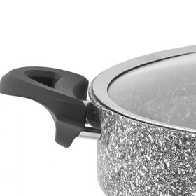 Taç 3464 Ultra Granit Basık 22 cm Tencere Seti