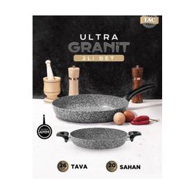 Taç 3539 Ultra Granit 2'li Tava Sahan Set