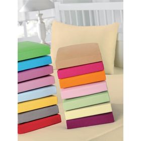Taç 60121719 Beyaz Düz Boya Fitted Çift Kişilik Çarşaf