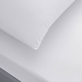 Taç 60121719 Beyaz Düz Boya Fitted Çift Kişilik Çarşaf