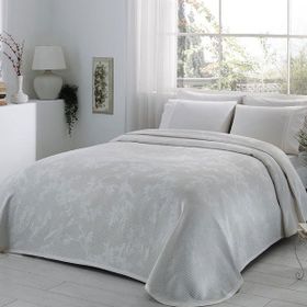 Taç 60172963 Claire Jakar Ekru Tek Kişilik Pike Takımı