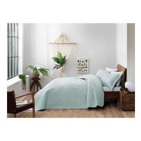 Taç 60179730 Trista Mint Çift Kişilik Yatak Örtüsü Takımı