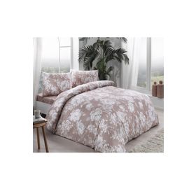 Taç 60264690 3464 Ranforce Abril Çift Kişilik Cappuccino Nevresim Takımı