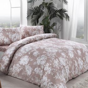 Taç 60264690 3464 Ranforce Abril Çift Kişilik Cappuccino Nevresim Takımı