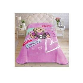 Taç 71307007 7480 Barbie Happy Lisanslı Tek Kişilik Battaniye