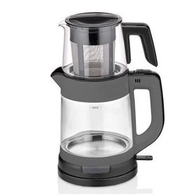 Taç 7864 Glassdem Gri Çay Makinesi