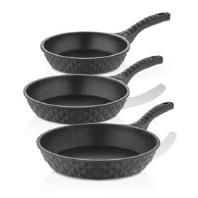 Taç 8066 Bella Döküm 20-24-28 CM 3'lü Tava Seti