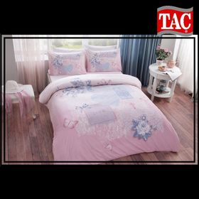 Taç Adelia Pembe Çift Kişilik Nevresim Takımı
