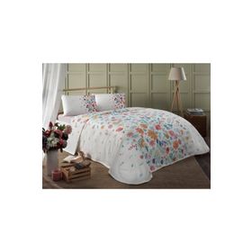Taç Astin Pembe Tek Kişilik Pike Takımı