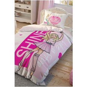 Taç Barbie Ballet Tek Kişilik Nevresim Takımı