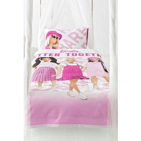 Taç Barbie Better Lisanslı Tek Kişilik Pike Takımı