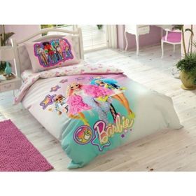 Taç Barbie Extra Lisanslı Tek Kişilik Nevresim Takımı