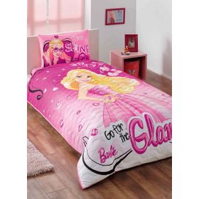 Taç Barbie Glam Tek Kişilik Nevresim Takımı