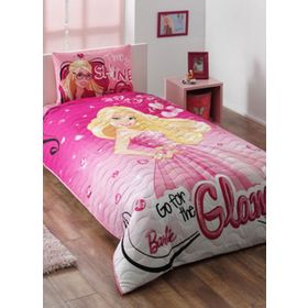 Taç Barbie Glam Tek Kişilik Nevresim Takımı