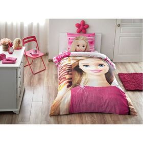 Taç Barbie Sparkle Lisanslı Nevresim Takımı